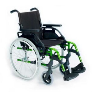 Silla de ruedas de aluminio Breezy Style verde 450x450 1