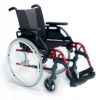 silla de ruedas de aluminio autopropulsable breezy style rojo 1
