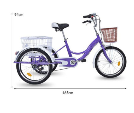 Triciclo terapéutico E Bike eléctrico. medidas 3