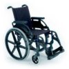 silla de ruedas de acero autopropulsable breezy premiun azul marino