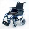 silla de ruedas de aluminio no autopropulsable breezy style azul marino