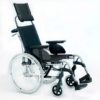 silla de ruedas de aluminio respaldo reclinable breezy style