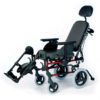 silla de ruedas de aluminio respaldo reclinable breezy style no autopropulsable