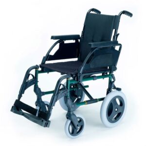 silla de ruedas de acero no autopropulsable breezy premiun