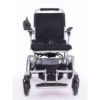 silla de ruedas electrica e kittos plegable de aluminio vista frontal