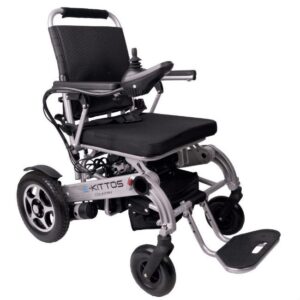 silla de ruedas electrica e kittos plegable de aluminio 1
